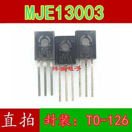 10 шт. MJE13003 13003 TO-126 480V 1.5A | Интегральные схемы
