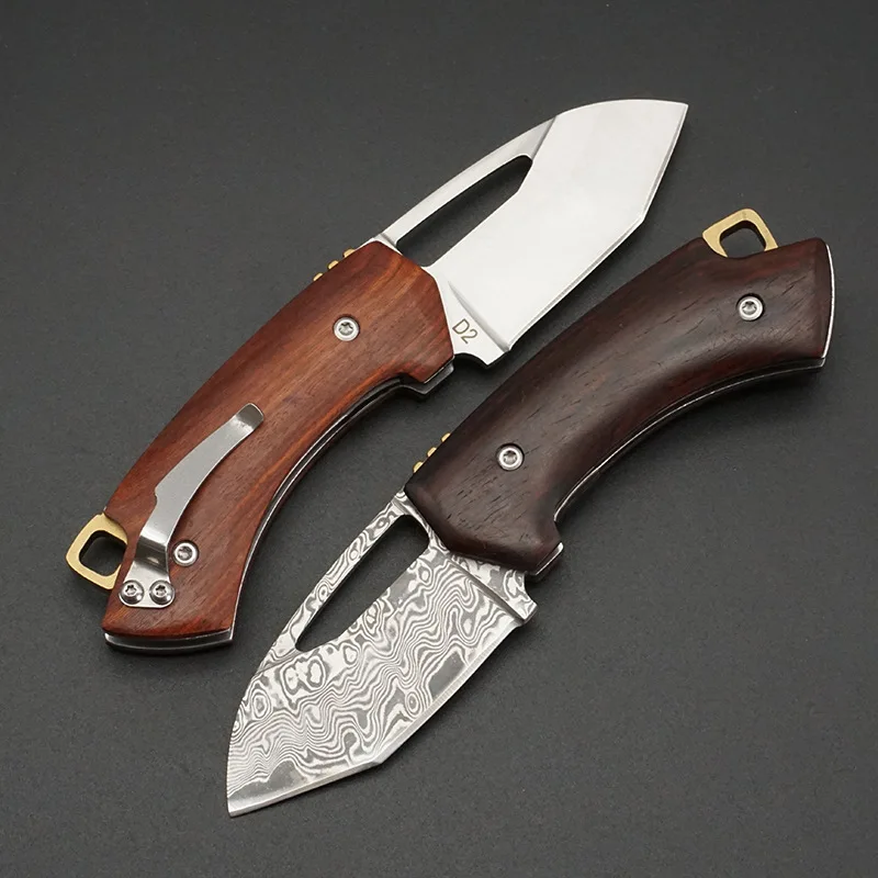 Новый карманный складной мини-нож для повседневного использования лезвие D2 из