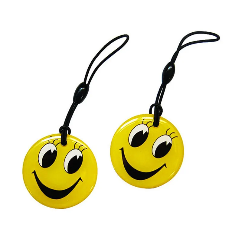 6pcs 13.56MHz IC M1 S50 Keyfobs Tags RFID Key Finder Card Token Attendance Management Keychain ABS Waterproof | Безопасность и