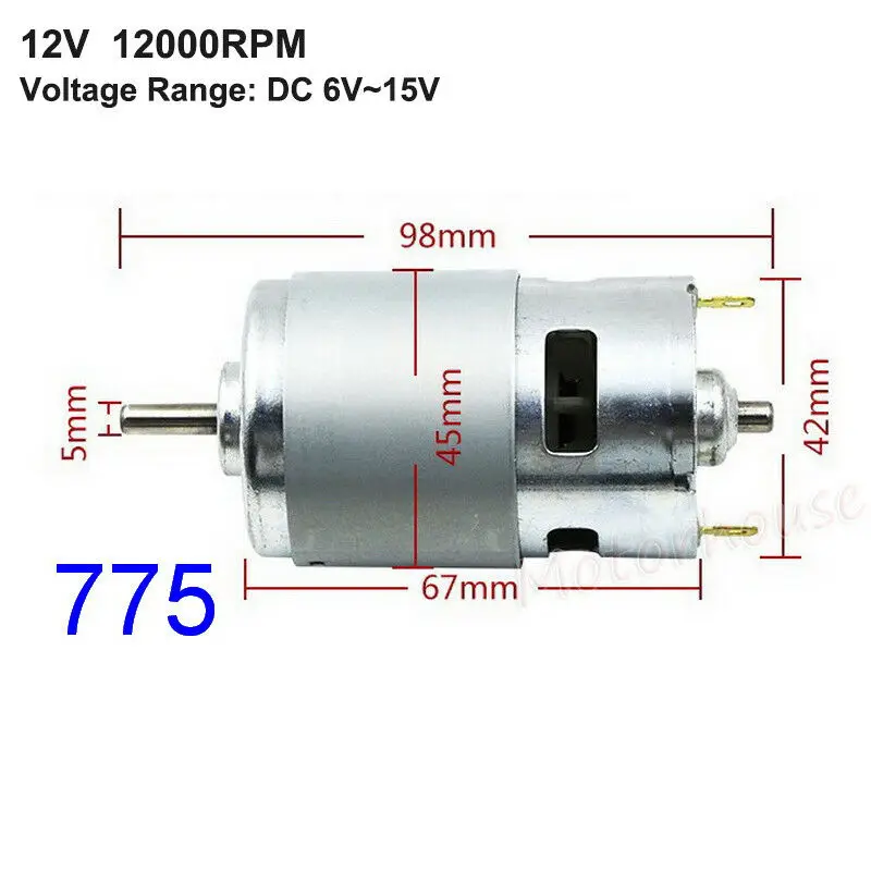 Двигатель для электродрели высокая скорость мощность большой крутящий момент 12