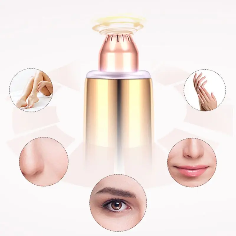 

Eyebrow Hair Remover Epilator Pen Electric USB Rechargable Eyebrow Razor for Face Lips Facial Hair Removal