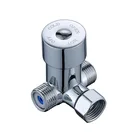 G12 смесительный клапан горячей и холодной воды Valver термостатический смеситель Регулируемый контроль температуры для ванной Душевой головки смеситель MJ911