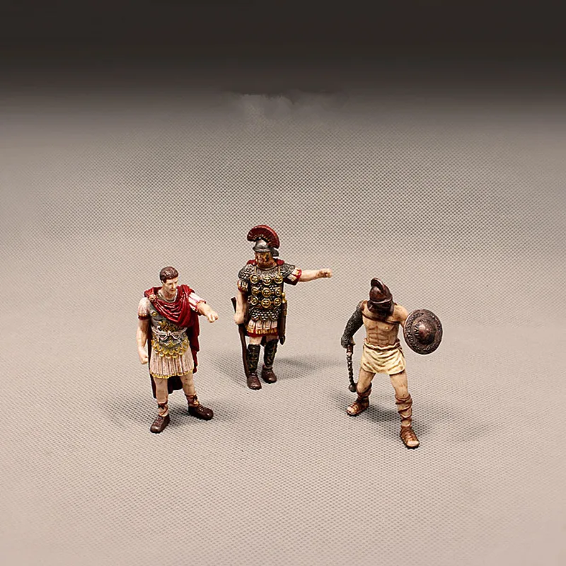 7 шт./компл. фигурки модель песочный стол игрушки древняя римская кукла набор