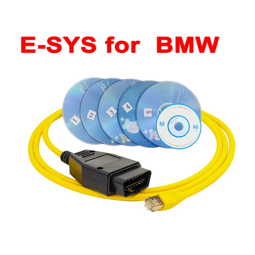 ESYS кабель ENET для BMW F Series обновление скрытых данных E SYS ICOM программатор ECU OBD2 сканер