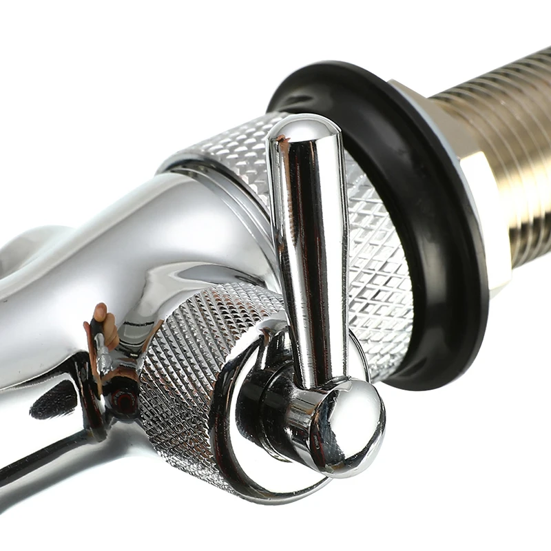 Long Beer Tap Faucet Adjustable Defoaming G5/8 Dispenser Chrome Plating | Дом и сад