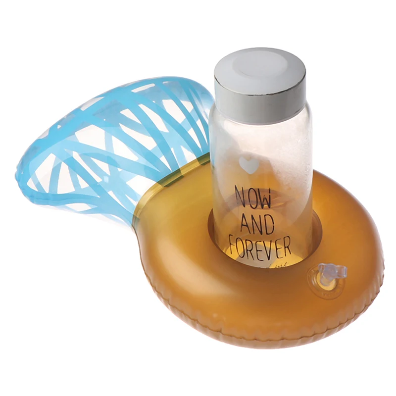 Бриллиантовое кольцо плавающий держатель чашки для бассейна водные игрушки