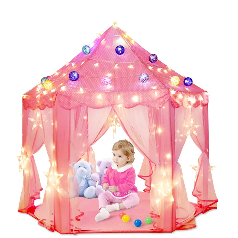 

child toy tent Princess Doll Housesuper large castle, family house, game house tents and playhouses chanukah kids teepee