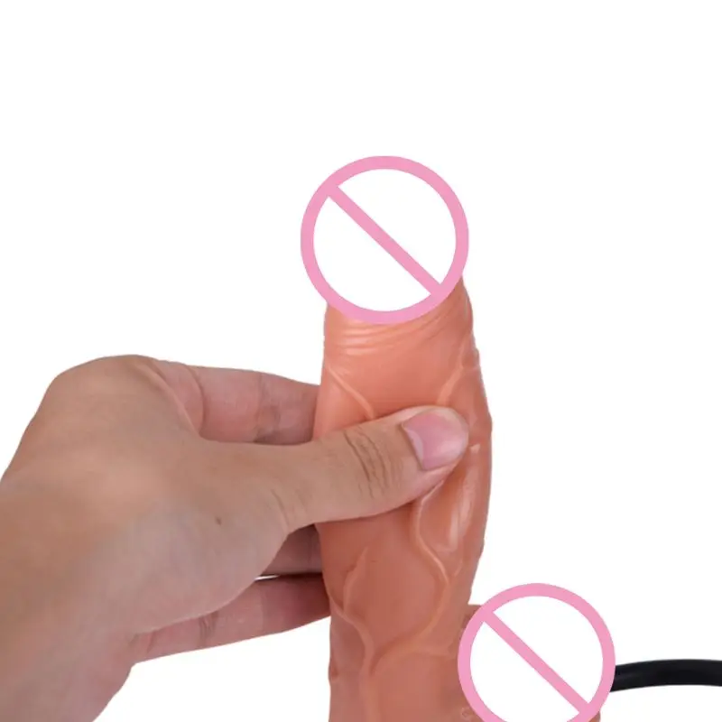 Orgasm Huge Inflatable Penis Dildo Plug Anus Suction Cup Realistic Sex Toy | Красота и здоровье