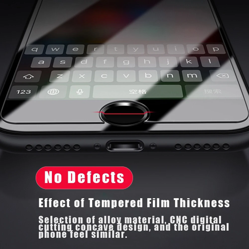 Металлическая Наклейка на кнопку &quotдомой&quot Защитная пленка для iPhone 5S 7 6S 6 Plus