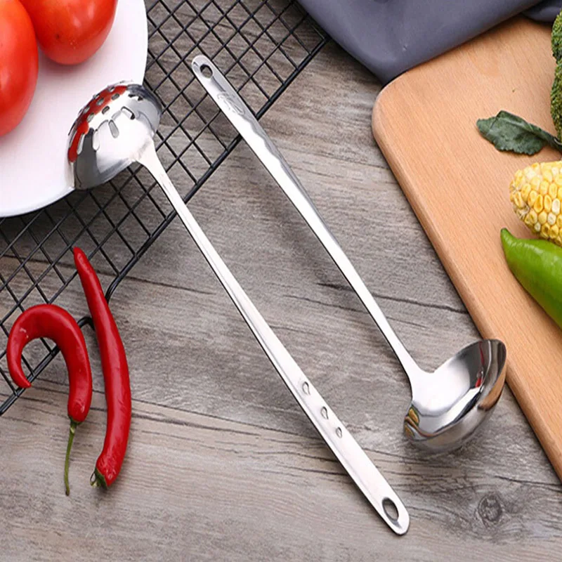 Дуршлаг Из Нержавеющей Стали ложка для супа с фильтром в виде ракушки десертное