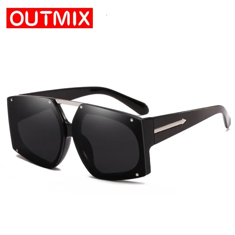 Трендовое негабаритное солнцезащитное стекло es мужское зеркало желейного цвета