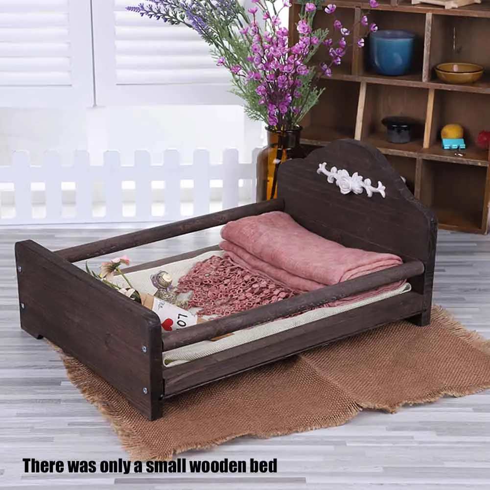 

Sofa Basket Photo Shoot Home Parent Child Baby Wooden Bed Photography Props Crib Posing Studio Newborn Multifunction Bedroom