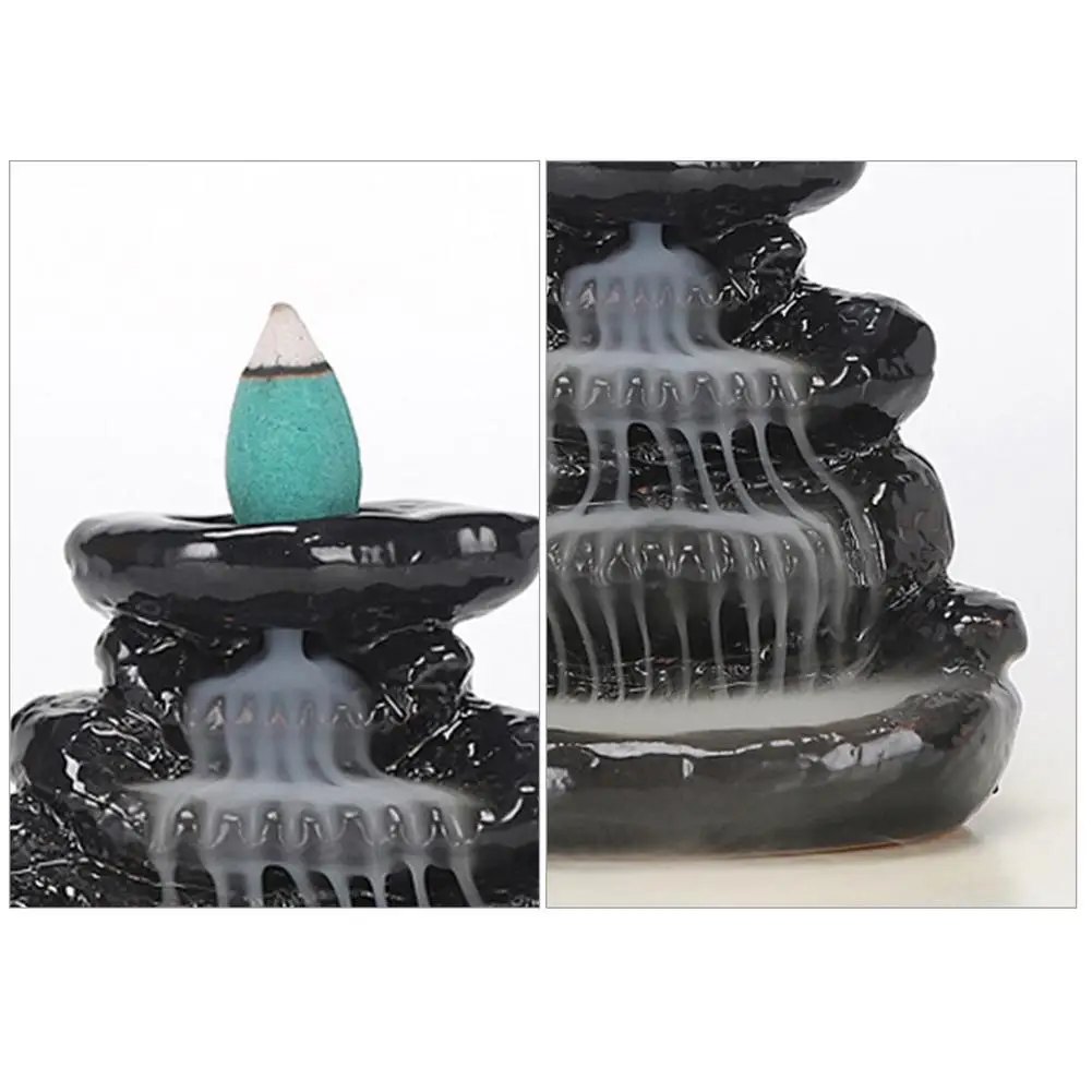 Ароматическая горелка Водопад каскадная Расслабляющая курильница широко