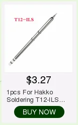 1 шт. для пайки Hakko T12-JL02, Электрический паяльник, паяльник для FX-950/FX-951, паяльная станция