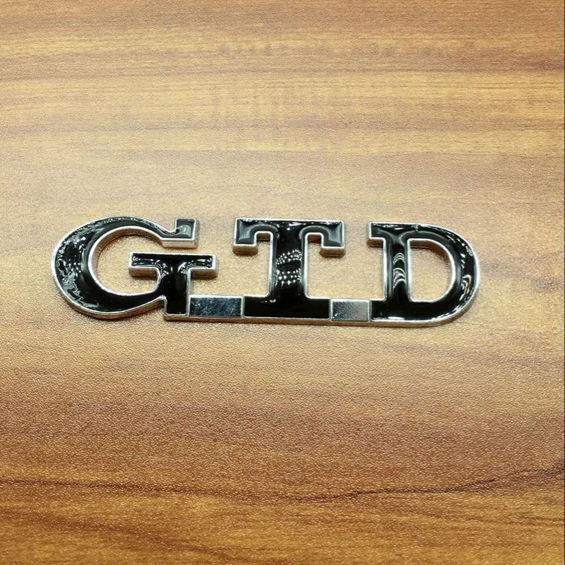 Автомобильный Стайлинг GTD 3D металлическая искусственная значок из цинкового