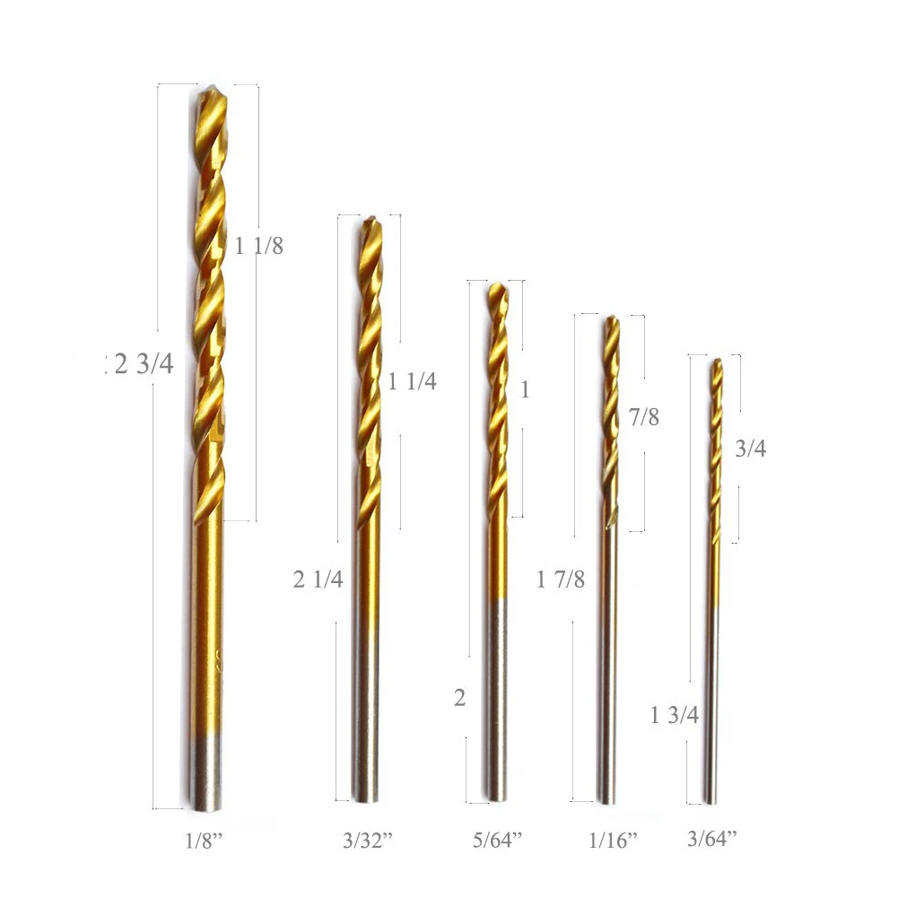 

50pcs/1set Professional Drill Bits Set High Speed Steel Mini Drill Bit Kit For Steel Wood Plastic Aluminum Alloy 1.0-3.0mm