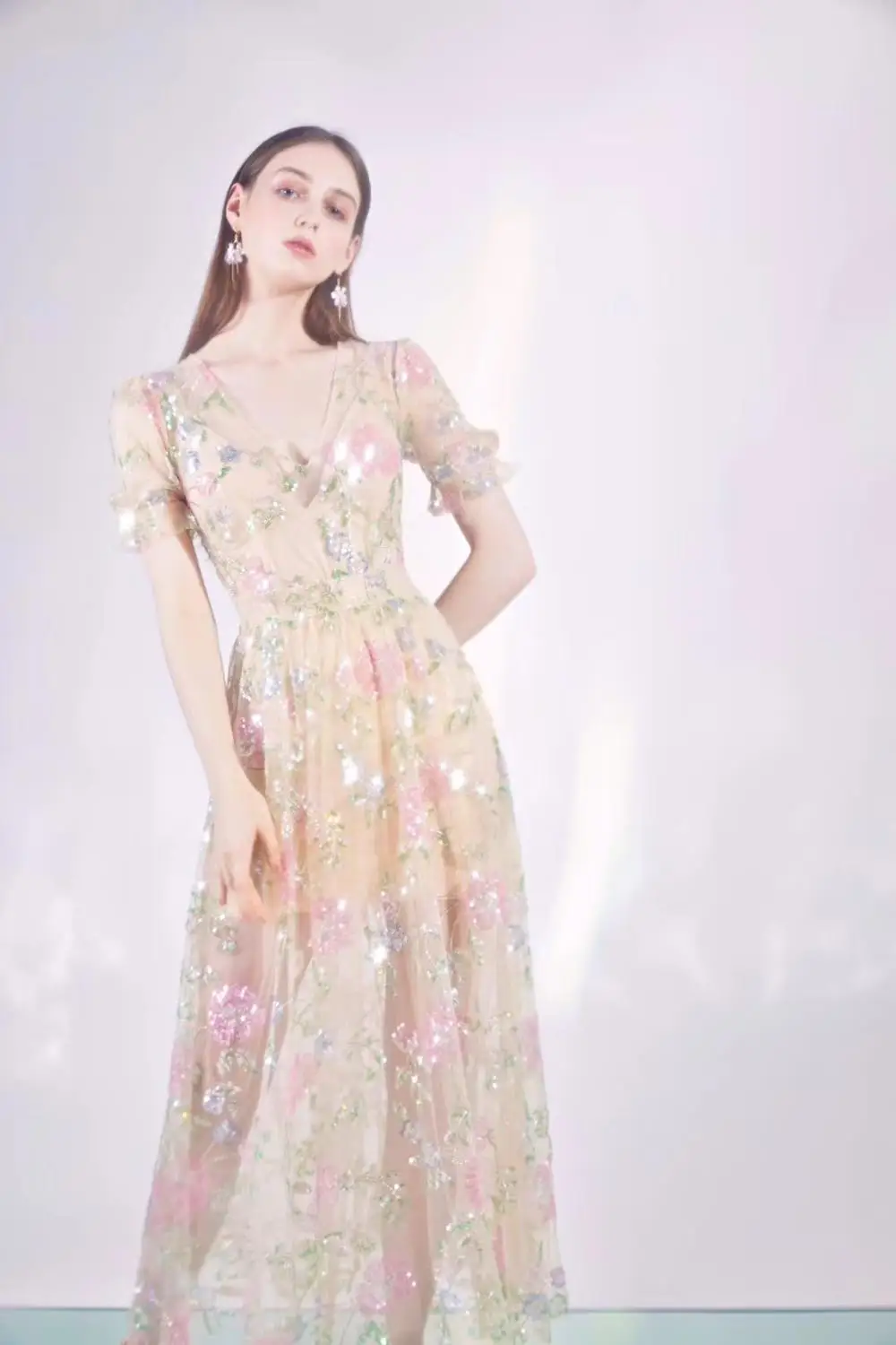 5 ярдов 8468 # Тюлевое кружево для свадебного платья/вечернего платья | Дом и сад