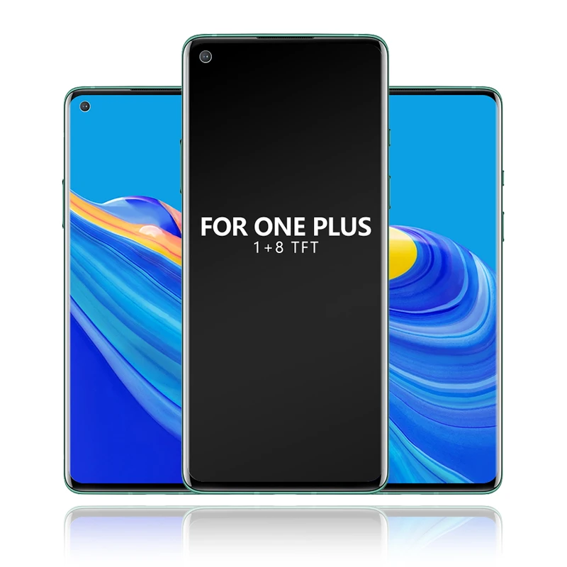 6 55 mobile phone lcd for oneplus 8 lcd screen touch digitizer display replacement for 1 8 in2013 in2017in2010 in2019 display free global shipping