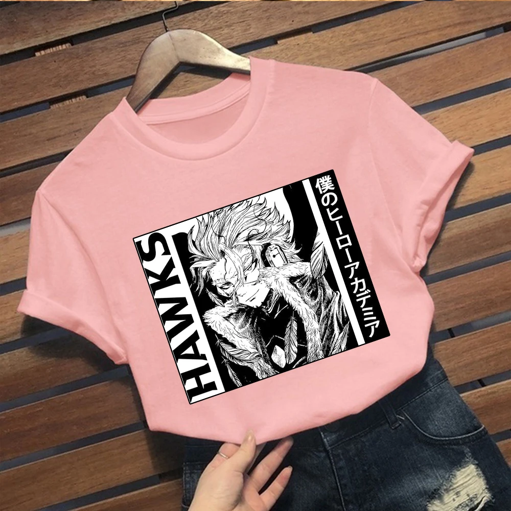 Футболка женская с рисунком ястребы смешная футболка в стиле Харадзюку японским