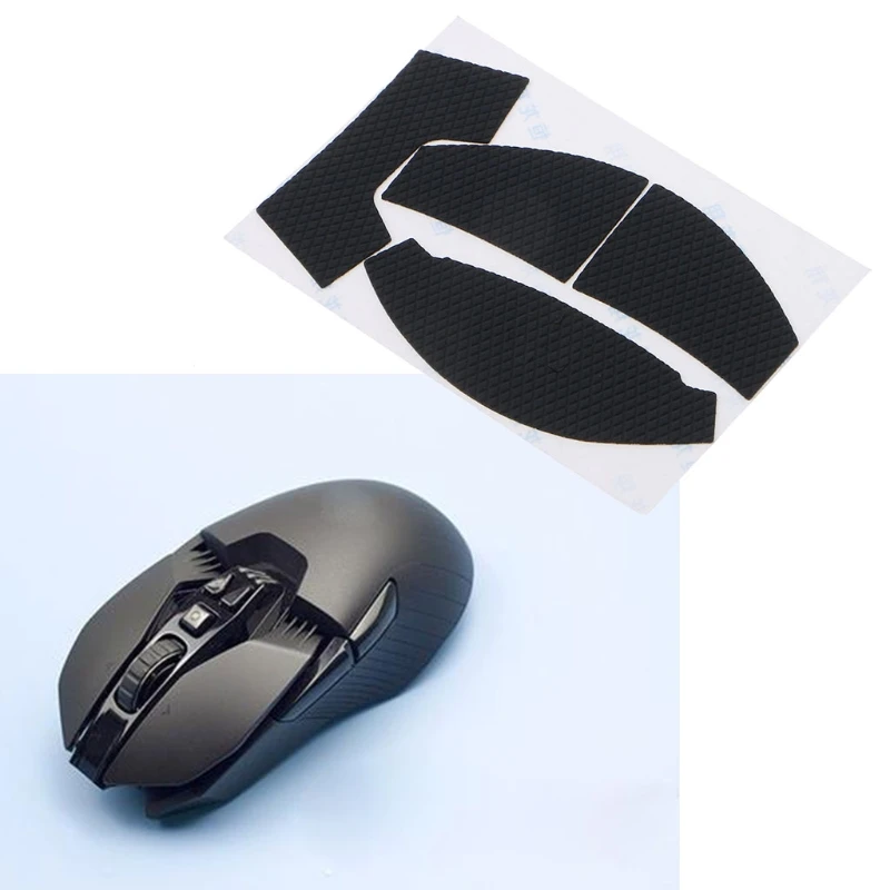 

G900 / G903 Mouse Anti-Slip Tape Elastics Refined Side Grips Black