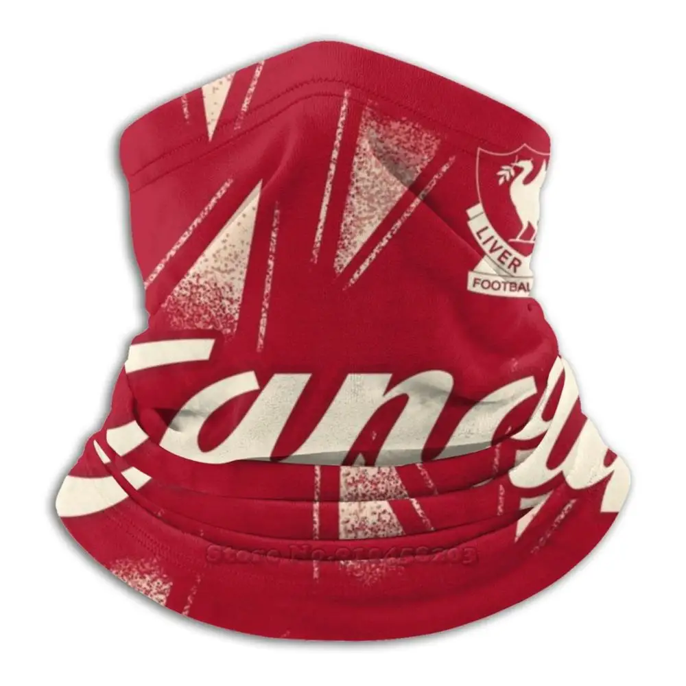 Ретро бандана Ливерпуль 3D утепленная Мягкая флисовая маска для лица и шеи