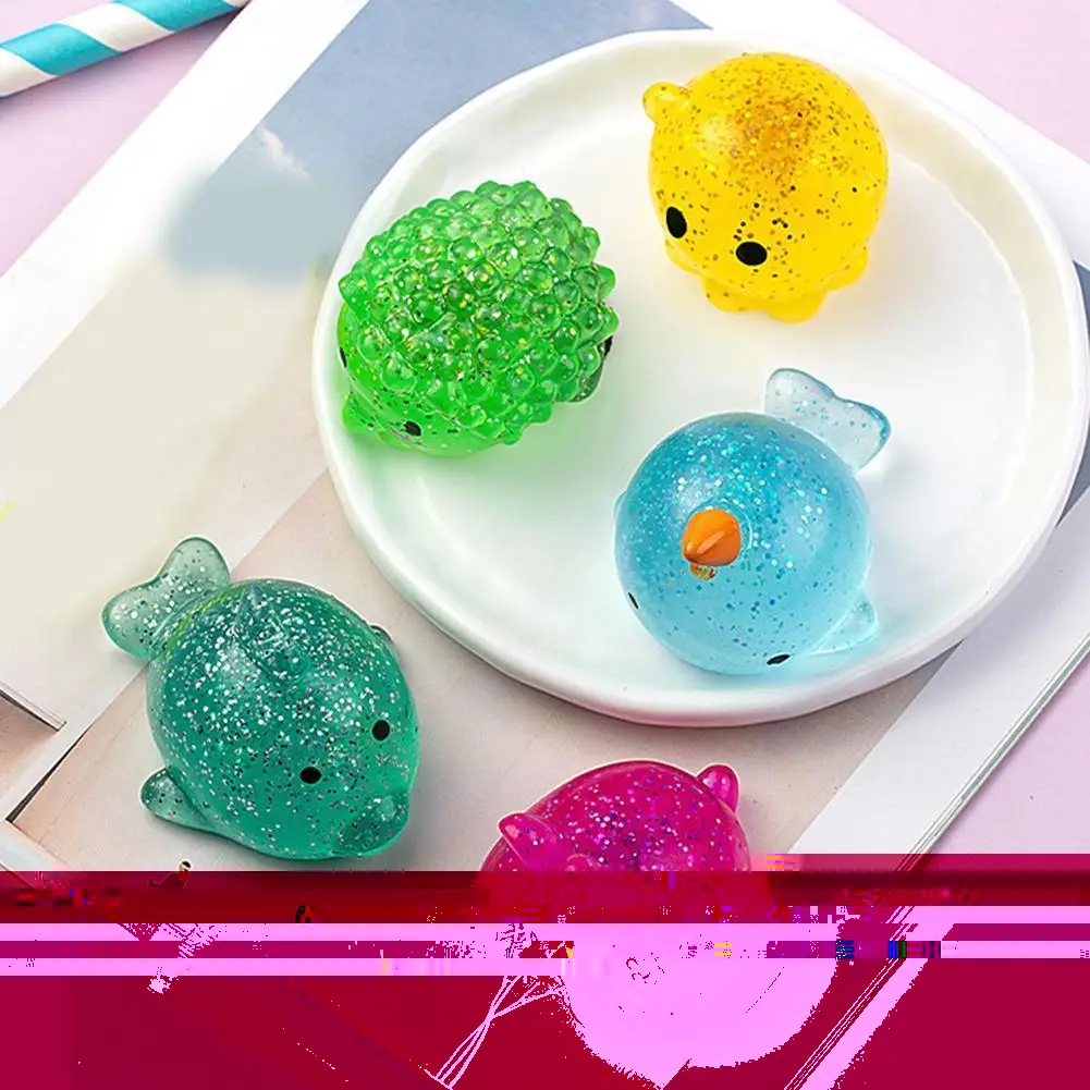 

Simulation Animal Stress Relief Ball Fun Soft Sensory Antistress Adults Office Squeeze Toys Funny Toys Children's Birthday Gifts
