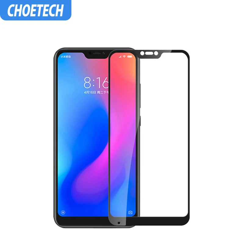 Защитная пленка для экрана CHOETECH Xiao mi Red 6 Pro 9H HD с полным покрытием из закаленного