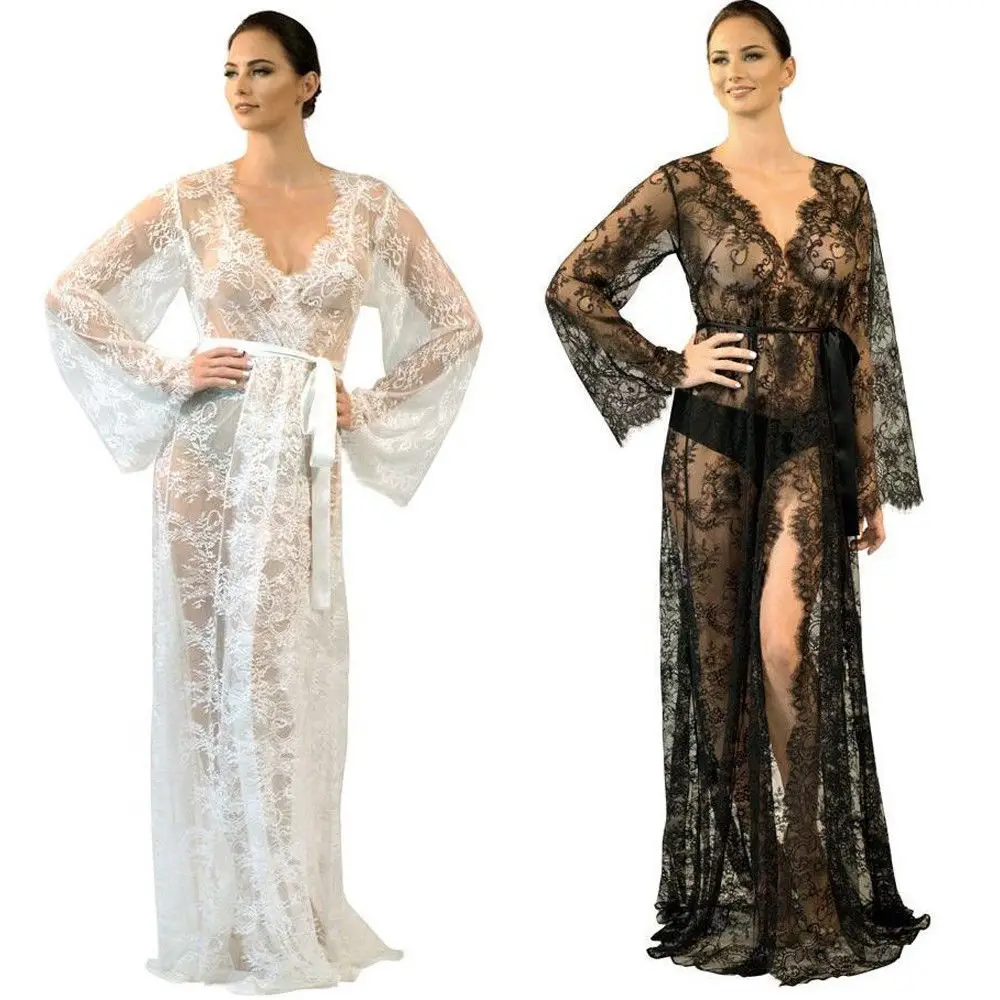 Кружевной пляжный длинный кардиган накидка для женщин и девочек бикини