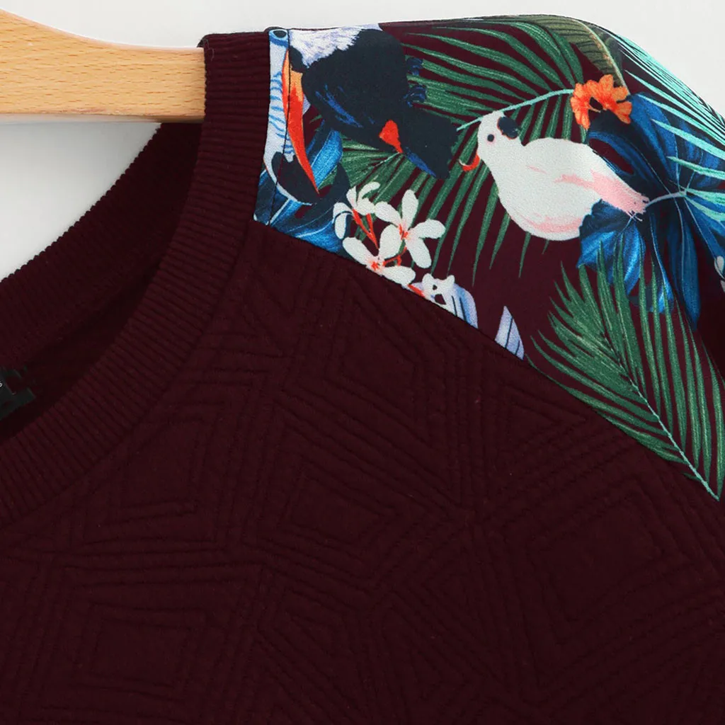 

2019 Fashion Sweatshirt Women Winter Autumn Long Sleeve O Neck Flower Printed Cozy Casual Sweatshirts Tops Streetwear Blouse