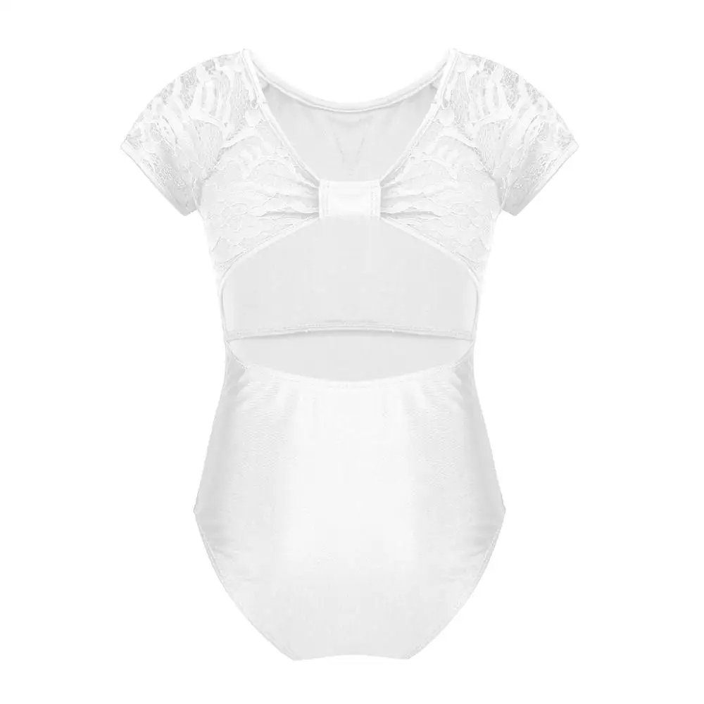 Детские Балетные танцевальные костюмы iiniim для девочек с цветочным кружевом