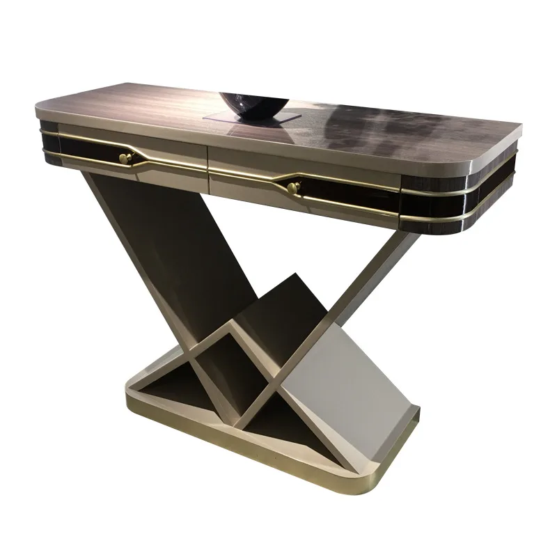 Массив дерева фиолетовый шкаф гостиная лобби светильник Роскошные Строительные