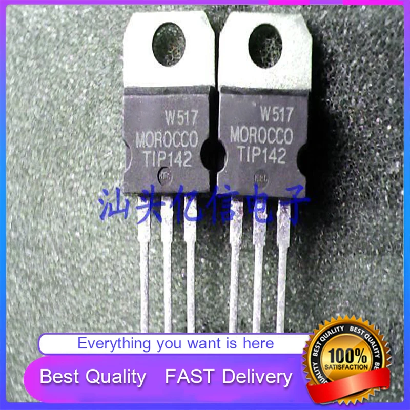 10 шт./лот новый оригинальный Триод TIP142 хорошее качество |