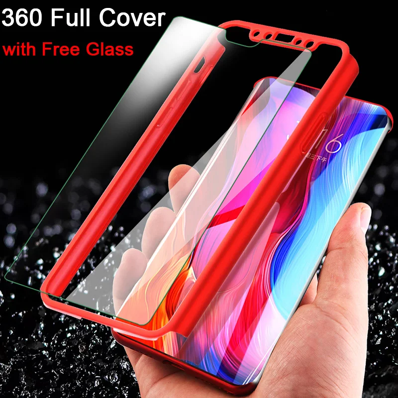 360 простой чехол с полным покрытием для iPhone 7 7Plus 8 6 S Plus жесткий из поликарбоната