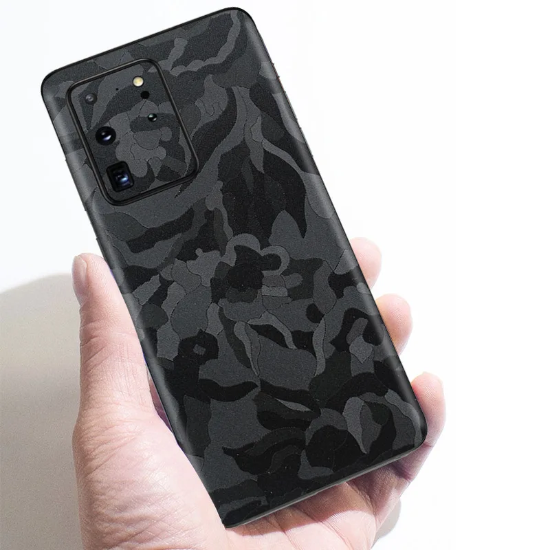 Черная камуфляжная пленка для Samsung Galaxy S10/S10 Plus/S10E/S20/S20 Plus/S20 Ultra | Мобильные телефоны