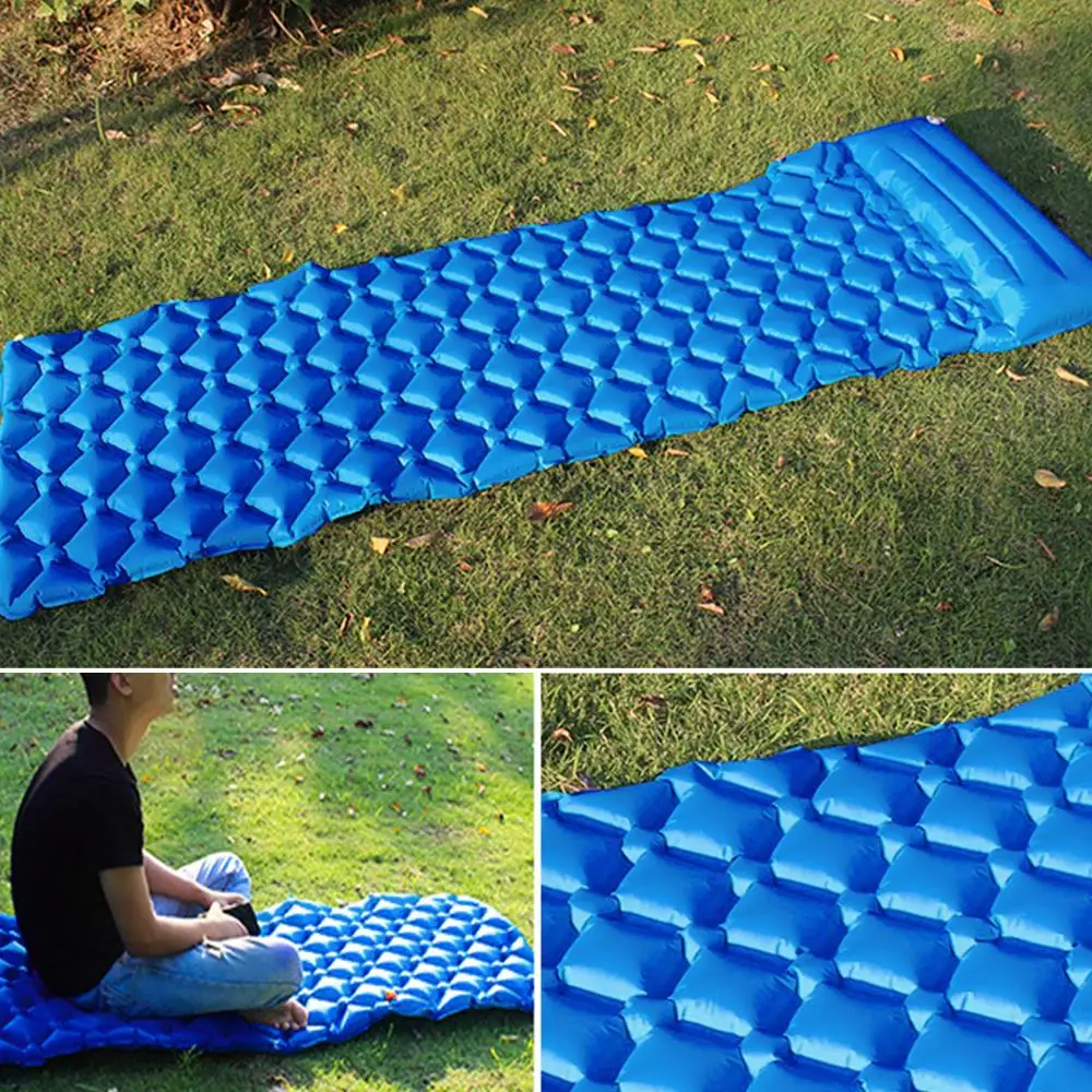 Новый Открытый походный Коврик Надувной влагостойкий спальный коврик с