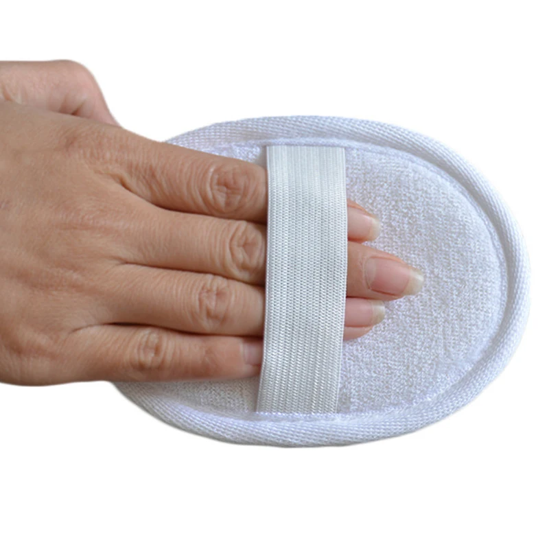 1 шт. Губка из натуральной люфы для ванной отшелушивающая банное полотенце щетка