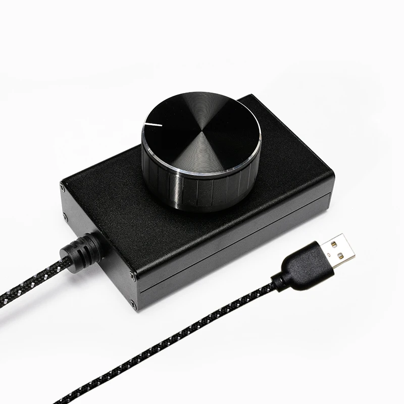 USB регулятор громкости компьютера регулятор громкости звука ПК контроллер динамиков линейный контроллер алюминиевый сплав