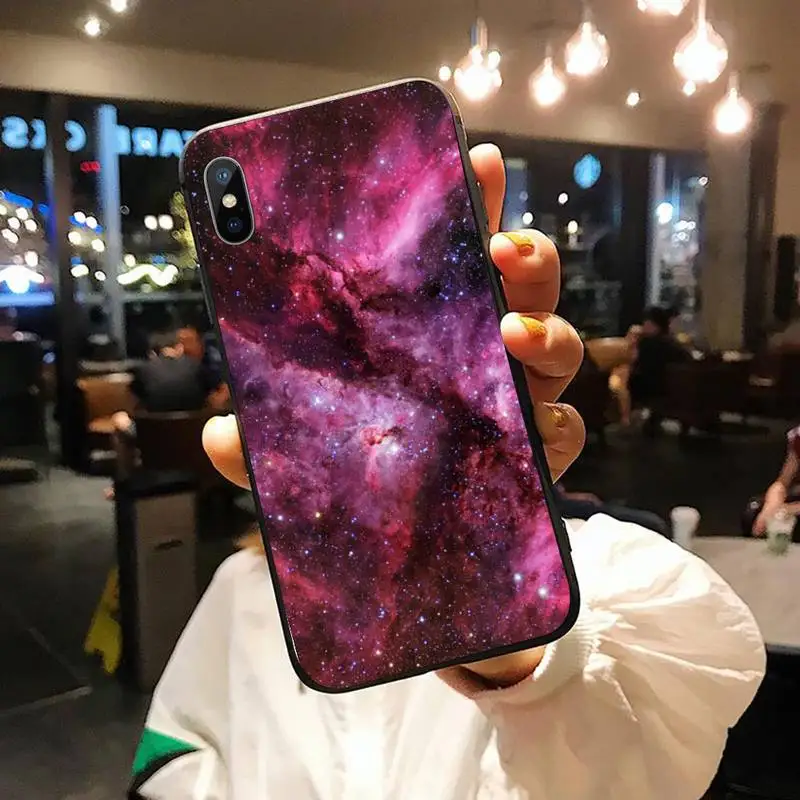 

space for galaxy universe Star Dark Phone Case for iPhone 11 12 pro XS MAX 8 7 6 6S Plus X 5S SE 2020 XR