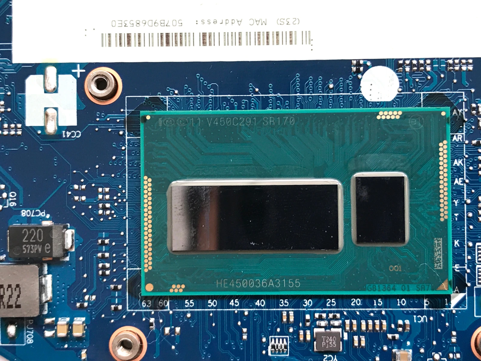 Высококачественная флейта для Lenovo Ideapad NM-A271 материнская плата ноутбука FRU:90006527 SR170