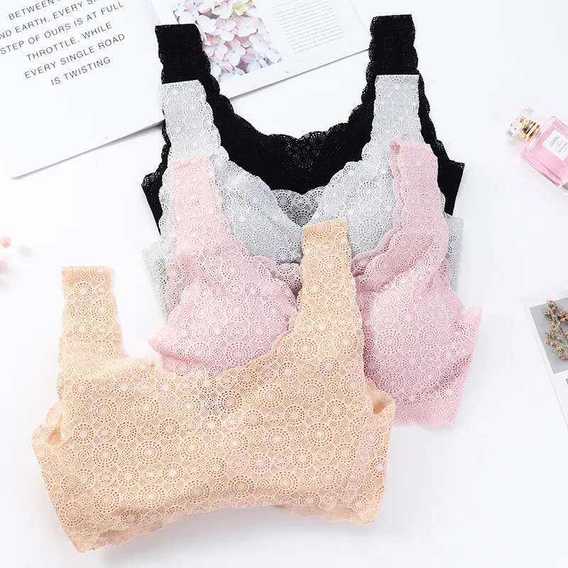Бесшовный кружевной распродажа нижнего белья пуш ап женский бюстгальтер с