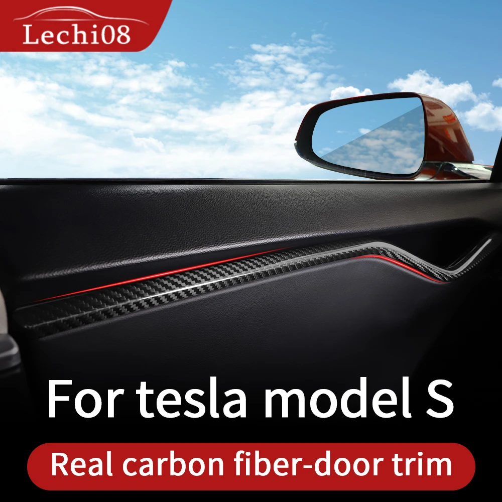 Отделка двери для автомобиля tesla модель s аксессуары 2018 автомобильные интерьер из