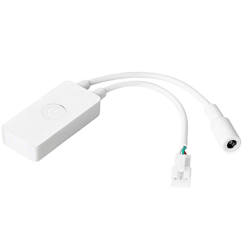 

WS2812B WS2811 Smart WiFi APP Controller, for Amazon Alexa Google Home Voice Control for DC5V-24V 3 Pin WS2812 SK6812