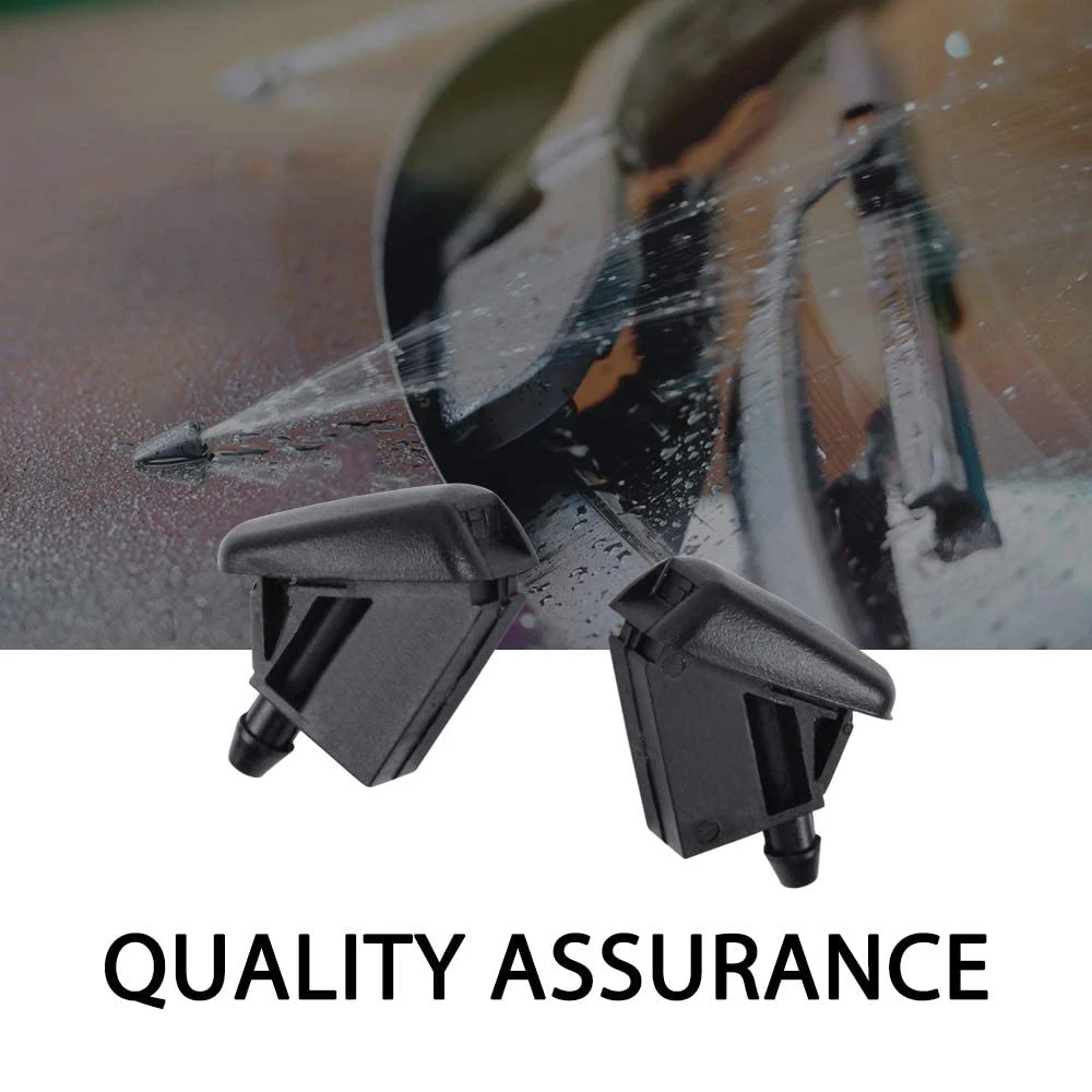 

Partsworld 2PCS Front Windshield Washer Nozzles for Ford 10-17 Focus/07-14 Mondeo/10-17 C-Max OEM BM51-17666-AB Spray Jet Kit