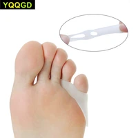 1pair littletoe thumb for daily use hallux valgus silicone gel toe bunion guard foot care little toe toe separator
