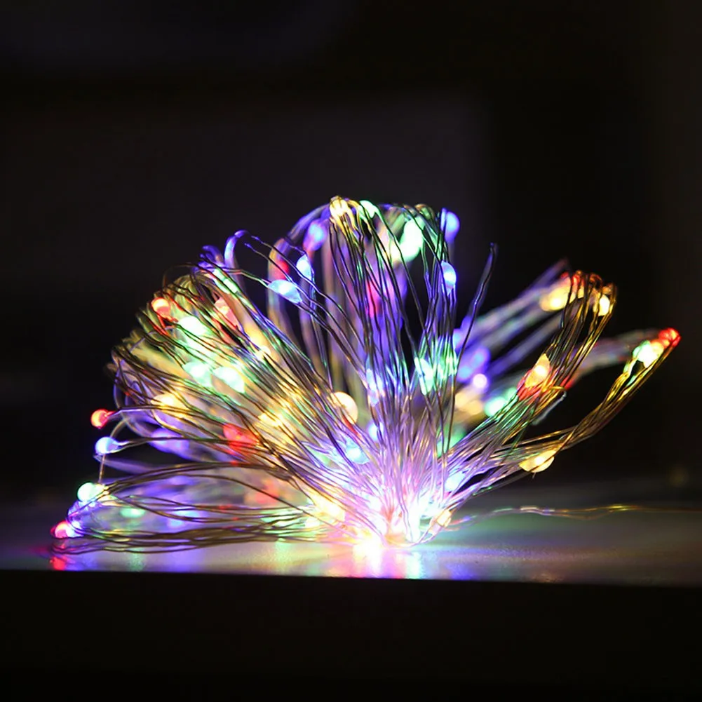 

LED Outdoor Solar String Lights Solar Lamp For Christmas Party Lighting Fairy Lights For Lawn Yard Garden Holiday Wedding