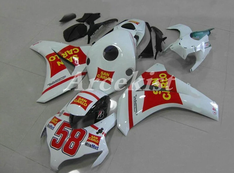 

New ABS Motorcycle Whole Fairings kits For CBR1000RR CBR1000 2008 2009 2010 2011 08 09 10 11 Bodywork set Custom Red yellow