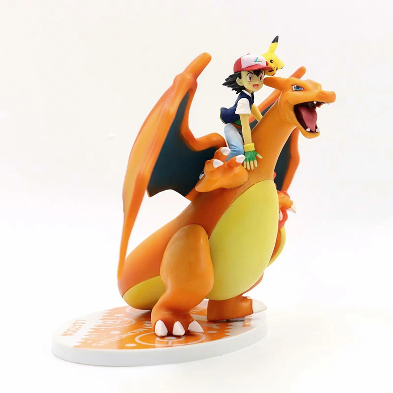20 см Charizard с Пикачу Kit Pokemon TAKARA TOMY ПВХ аниме экшн фигурки Куклы Подарки ручной