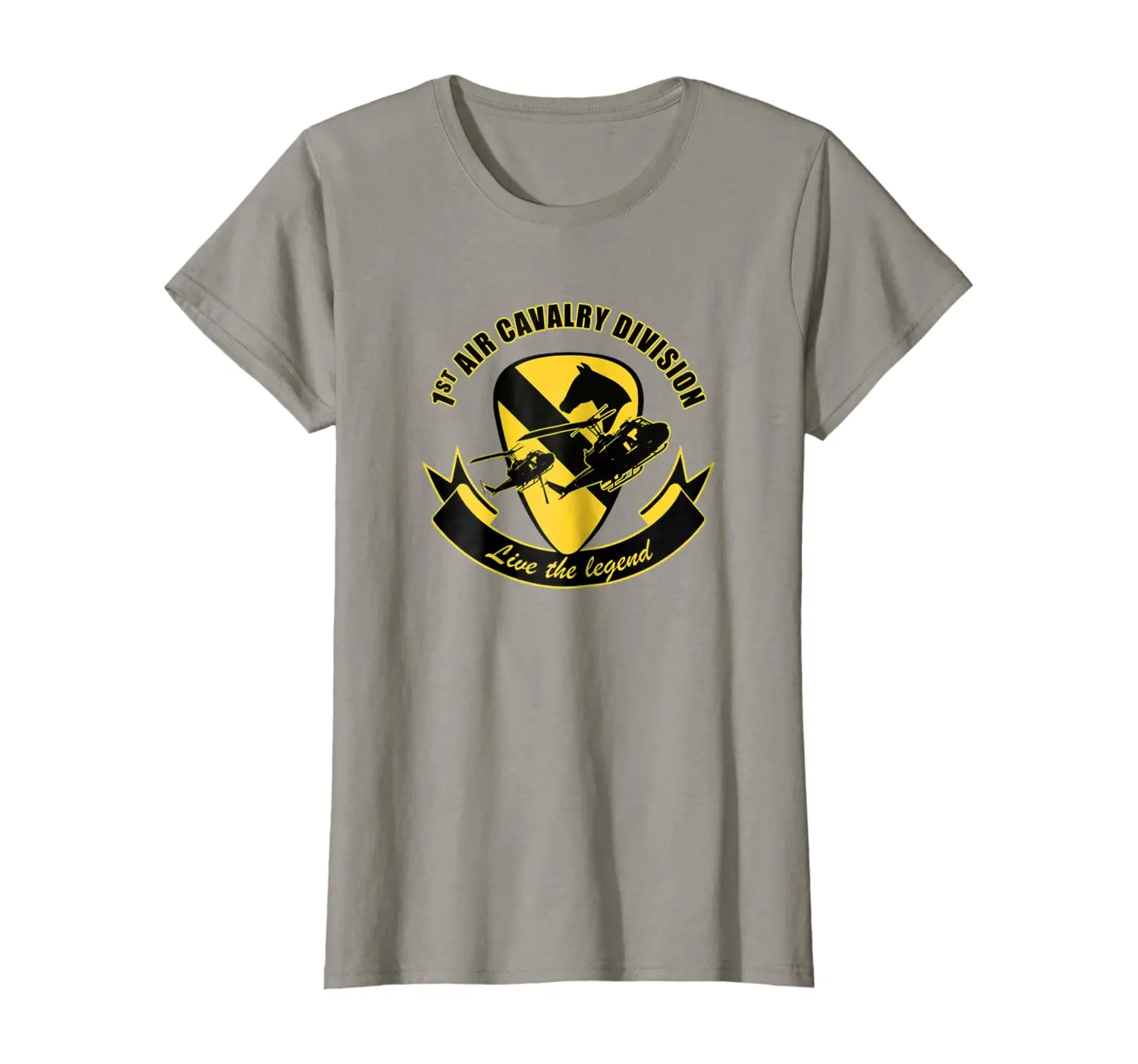 Футболка с 1-й кавалерией. Летняя Хлопковая мужская футболка коротким рукавом и