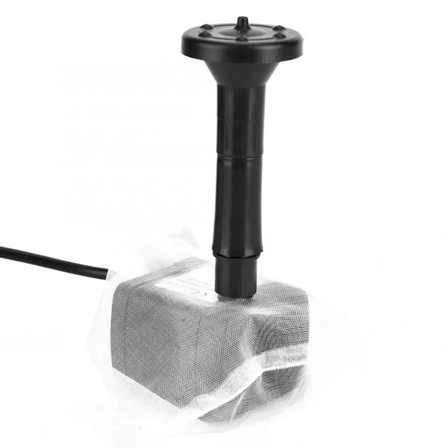 Новый 5 Вт Солнечный водяной насос двойная щетка насоса без аквариума фонтан Пруд