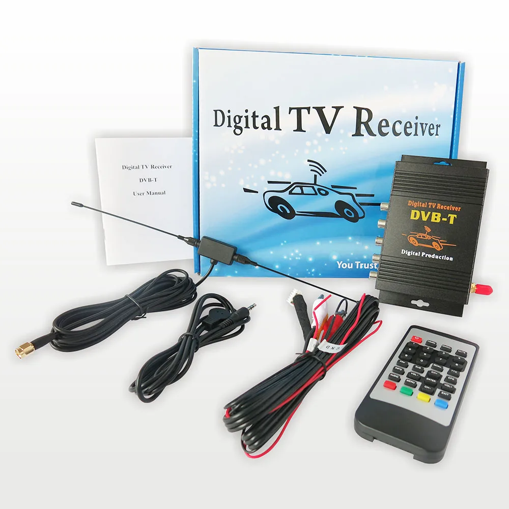 DVB-T MPEG-4 цифровой ТВ-приемник с одним тюнером 140-190 км/ч для Европы/Австралии/Новой